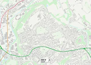 Briggate Gallery: Kirklees HD5 9 Map