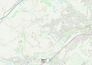Kirklees HD7 4 Map