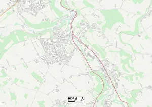 Stony Lane Gallery: Kirklees HD9 6 Map