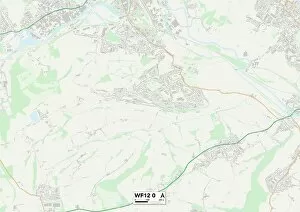 Kirklees Gallery: Kirklees WF12 0 Map