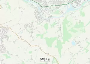 Kirklees Gallery: Kirklees WF14 8 Map
