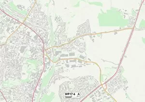 Fern Close Gallery: Kirklees WF17 6 Map