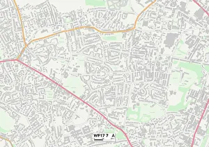 Hazel Grove Gallery: Kirklees WF17 7 Map