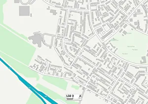 Cottage Close Gallery: Knowsley L32 3 Map