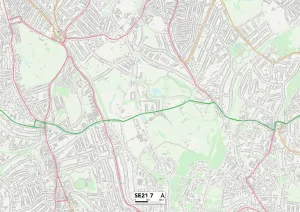 College Road Gallery: Lambeth SE21 7 Map
