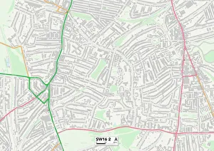 Valley Road Gallery: Lambeth SW16 2 Map