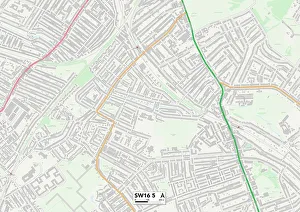 Rowan Close Gallery: Lambeth SW16 5 Map