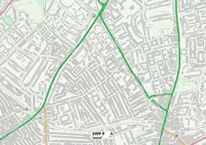 Stirling Gallery: Lambeth SW9 9 Map