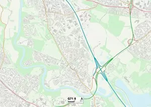 Lanarkshire G71 8 Map