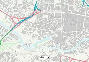 West Way Gallery: Leeds LS1 4 Map