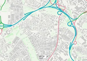 Folly Lane Gallery: Leeds LS11 6 Map