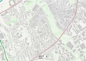 Parkfield Road Gallery: Leeds LS11 7 Map