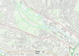 Maps Gallery: Leeds LS12 2 Map