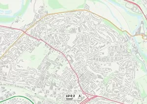 Park Rise Gallery: Leeds LS13 2 Map