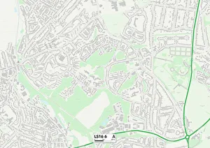 The Drive Gallery: Leeds LS16 6 Map