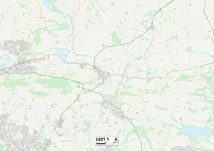 Manor Crescent Gallery: Leeds LS21 1 Map