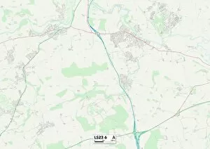 Spa Lane Gallery: Leeds LS23 6 Map