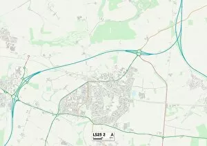 Ash Lane Gallery: Leeds LS25 2 Map