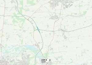 Water Lane Gallery: Leeds LS25 5 Map
