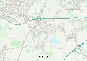 Smithy Lane Gallery: Leeds WF3 1 Map