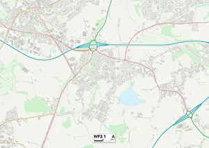 Smithy Lane Gallery: Leeds WF3 1 Map