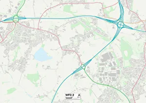 Cross Street Gallery: Leeds WF3 2 Map