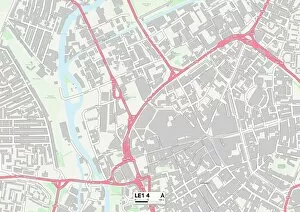 Pasture Lane Gallery: Leicester LE1 4 Map