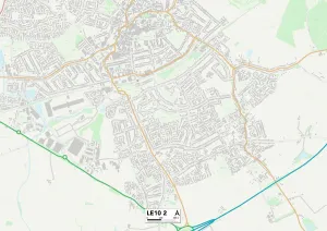 Woodfield Road Gallery: Leicester LE10 2 Map
