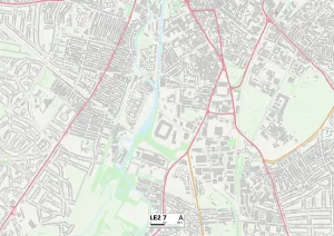 New Bridge Street Gallery: Leicester LE2 7 Map