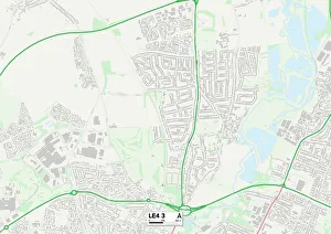 Greengate Lane Gallery: Leicester LE4 3 Map