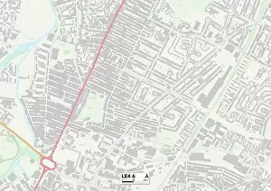 Harrogate Road Gallery: Leicester LE4 6 Map