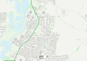Rookery Lane Gallery: Leicester LE4 8 Map
