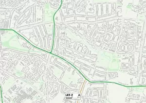 Fern Close Gallery: Leicester LE5 2 Map