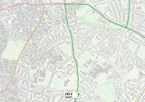 Leicester LE5 4 Map