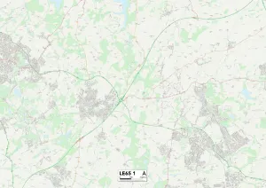 Ennerdale Gardens Gallery: Leicester LE65 1 Map