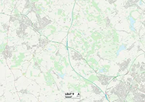 Warren Close Gallery: Leicester LE67 9 Map