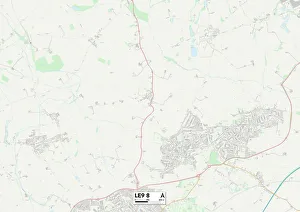 Manor Crescent Gallery: Leicester LE9 8 Map