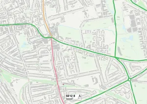Manor Lane Gallery: Lewisham SE12 8 Map
