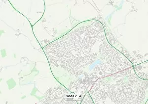 The Close Gallery: Lichfield WS13 7 Map