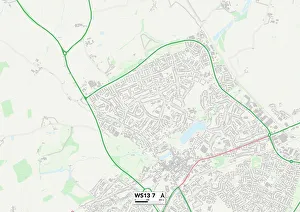 Smithy Lane Gallery: Lichfield WS13 7 Map