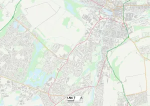 Rookery Lane Gallery: Lincoln LN6 7 Map