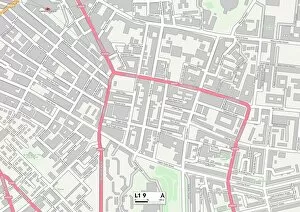 Pilgrim Street Gallery: Liverpool L1 9 Map