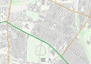 Langton Road Gallery: Liverpool L15 2 Map