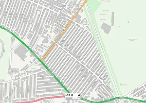 Avondale Road Gallery: Liverpool L15 3 Map
