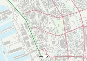 Bank Road Gallery: Liverpool L20 4 Map