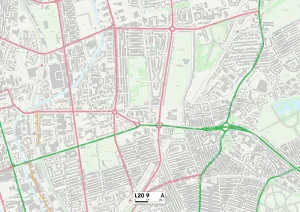 Hatfield Road Gallery: Liverpool L20 9 Map