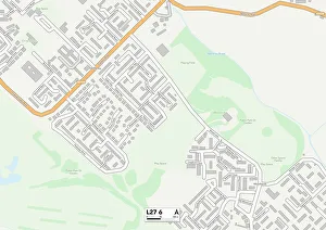 Fern Close Gallery: Liverpool L27 6 Map