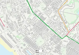 Miles Street Gallery: Liverpool L8 4 Map