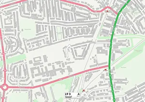 Woodfield Road Gallery: Liverpool L9 3 Map