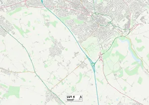 Folly Lane Gallery: Luton LU1 4 Map